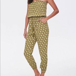 Strapless jogger pantsuit! Super cute!